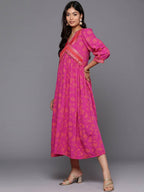 Ahalyaa Women's Traditional wear Lehnga Choli - Pink