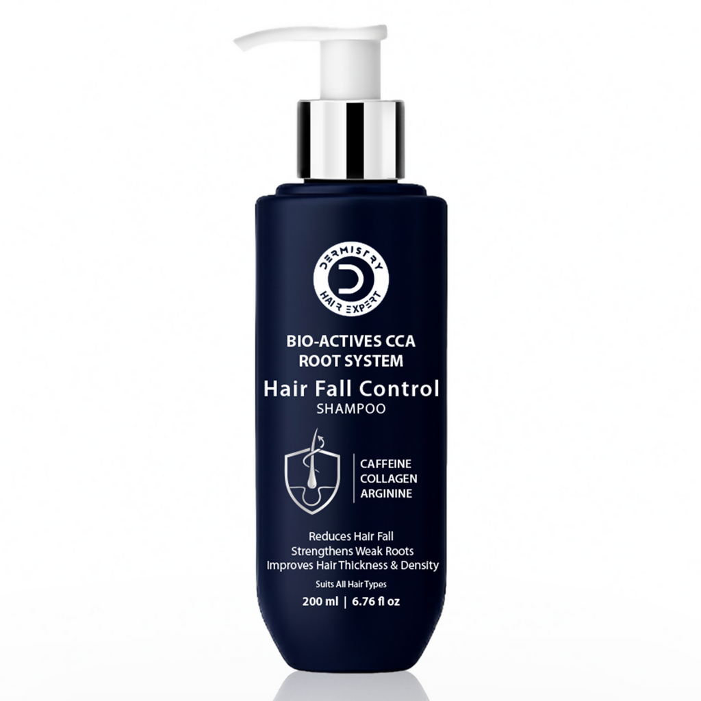 Dermistry Caffeine Collagen Wheat Protein Anti-Hair Fall Control Shampoo
