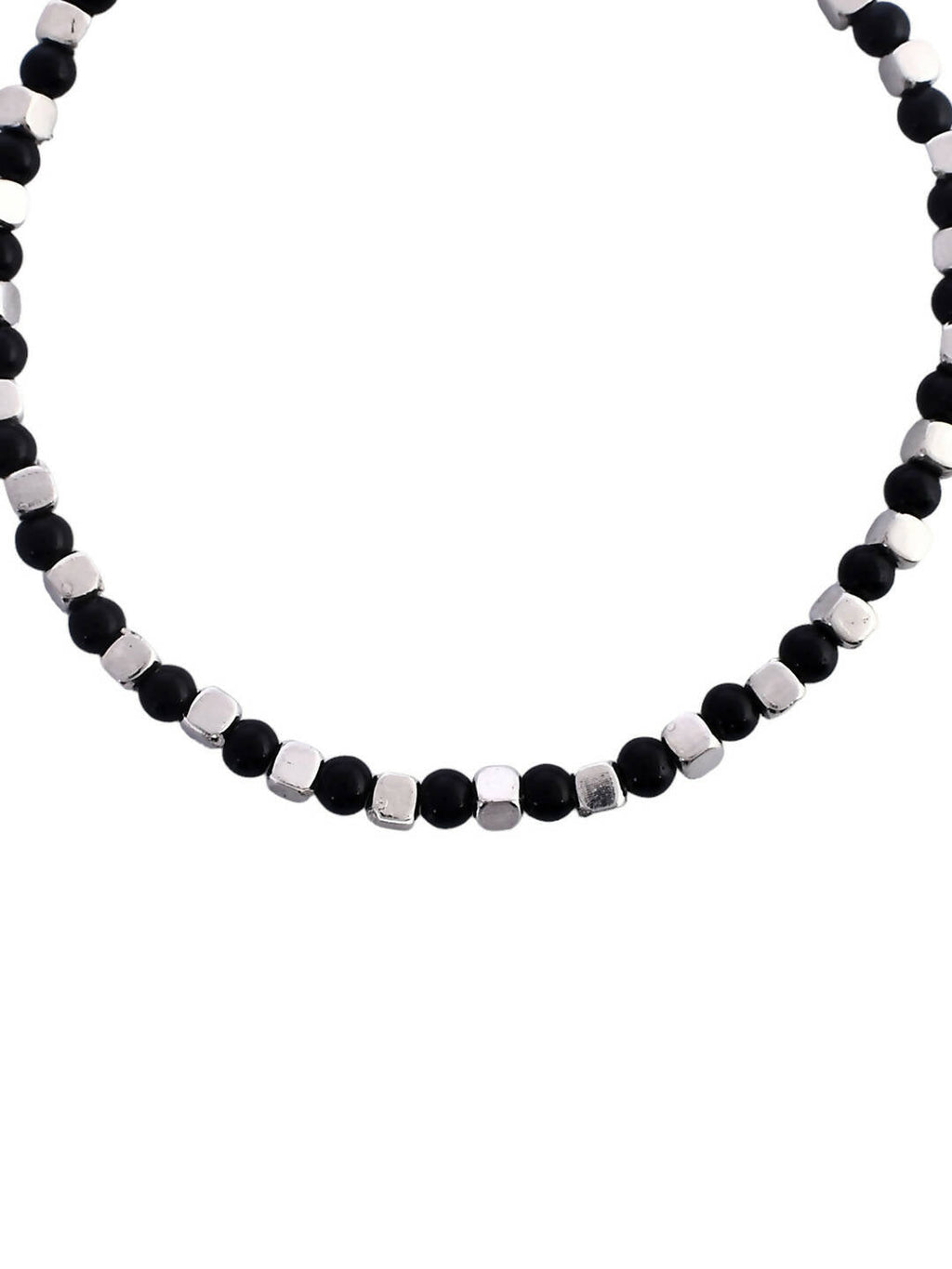 VOJ Women Black Color stainless steel Anklet - Distacart