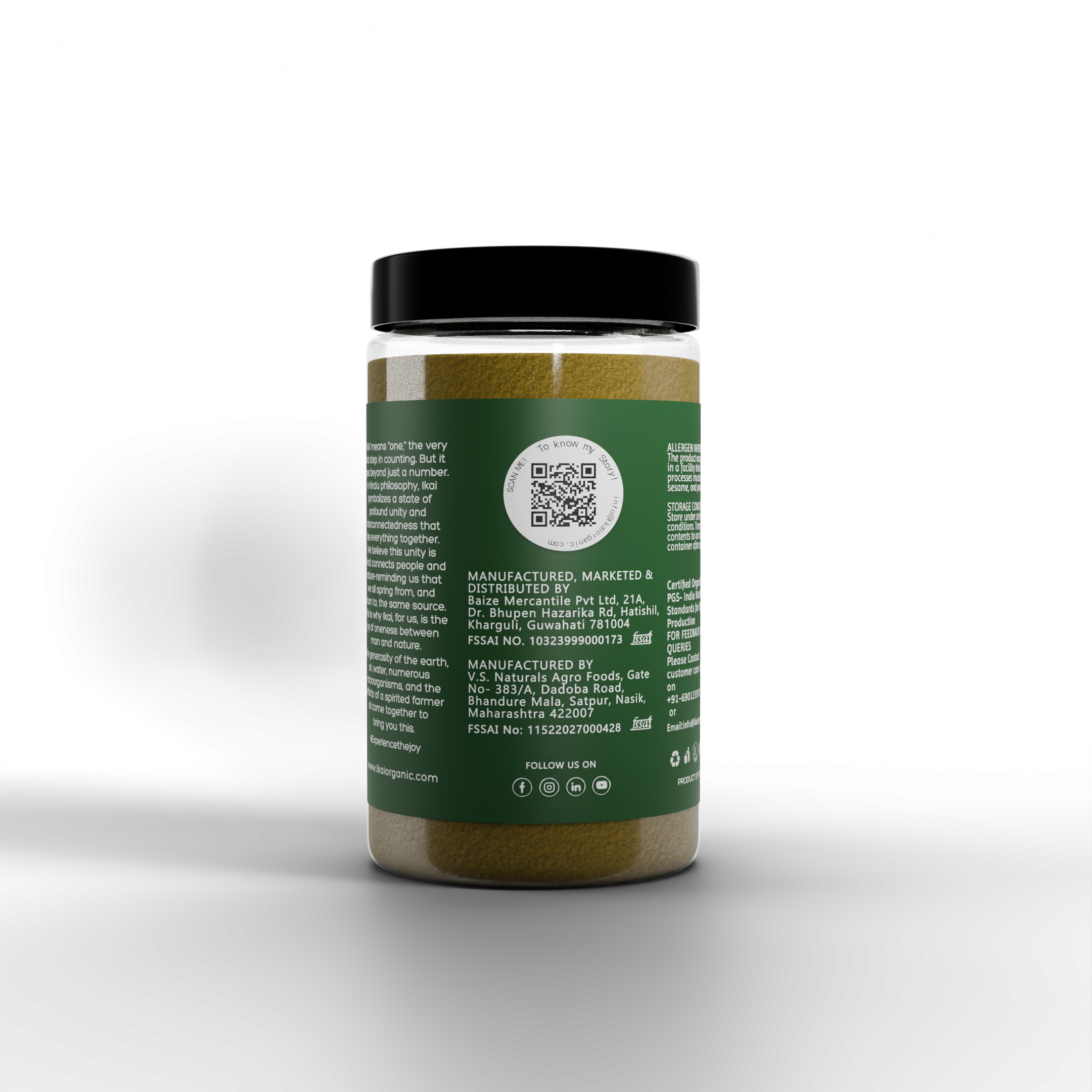 5 - Organic Coriander Powder  - 100g