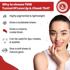 The Natural Wash Tunnel Of Love Lip & Cheek Tint With Rosehip Oil