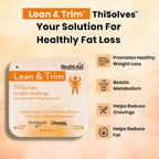 HealthAid Lean & Tirm ThiSolves Oral Strips - Distacart