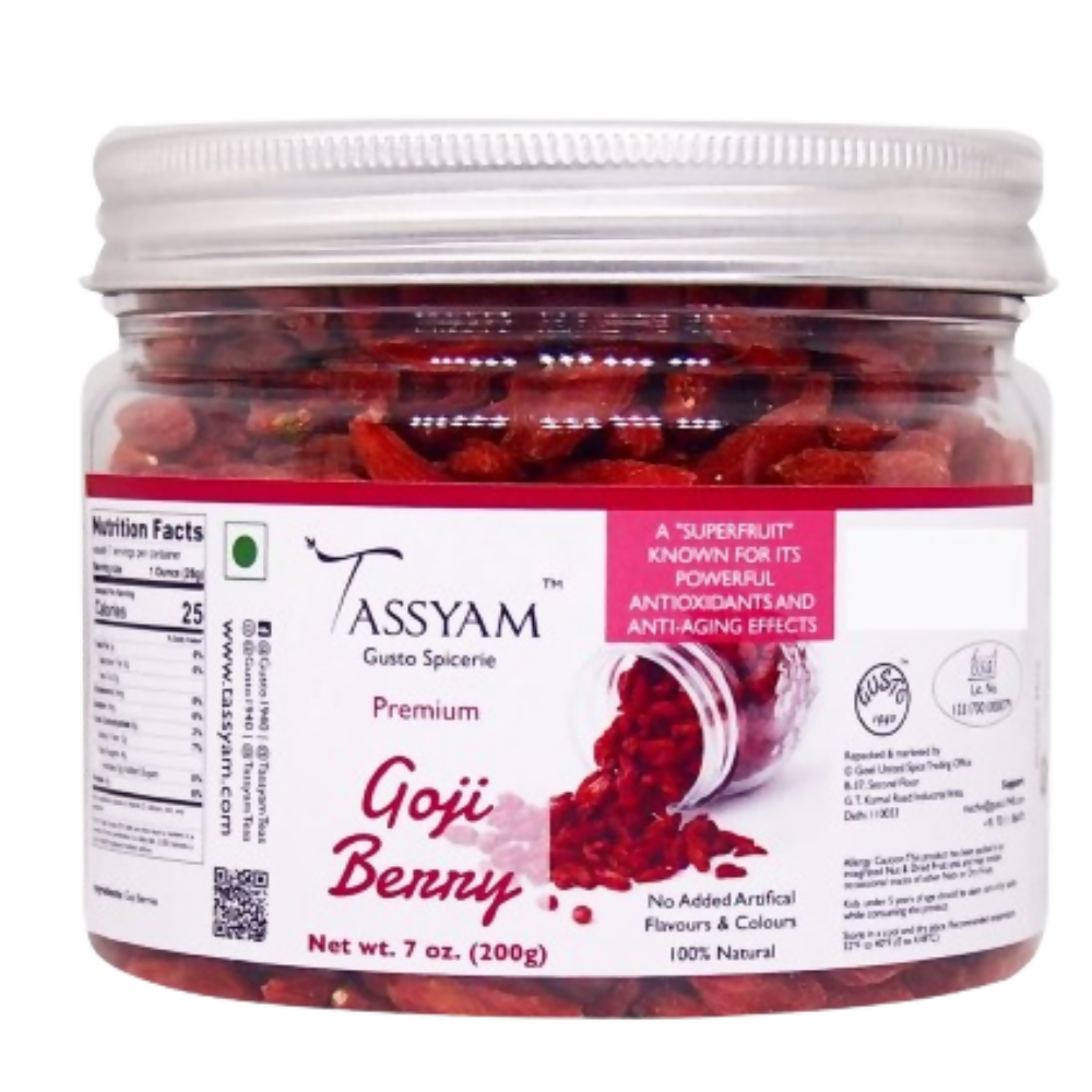 Tassyam Organics Goji Berry - Distacart
