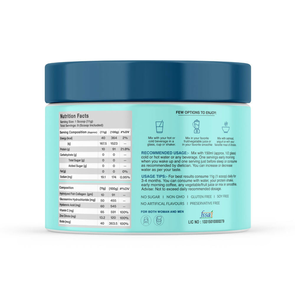 MyFitFuel Hydrolyzed Marine Collagen - Mango