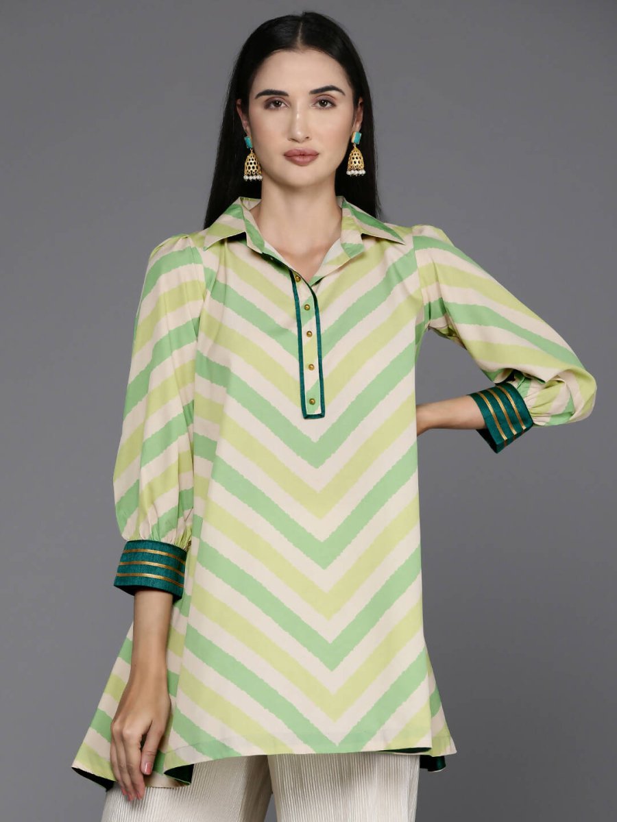 Ahalyaa Women's Traditional wear Tunic - Off White