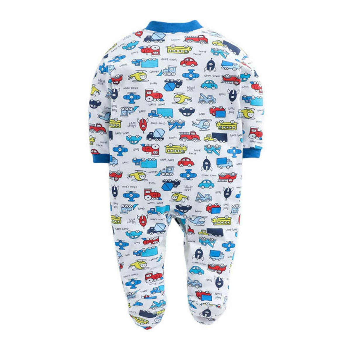 Daddy - G Rompers/Sleepsuits/Jumpsuit /Night Suits for New Born Babies - Royal Blue