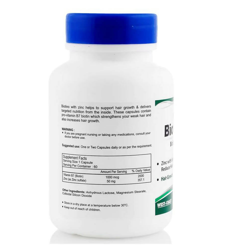 Healthvit Biotino-Z Tablets - Distacart