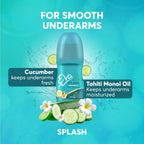 Eva Underarm Roll on Deodorant For Bright, Fresh & Smooth Underarms, Alcohol & Aluminium Free, For Women