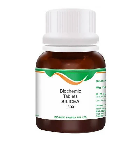Bio India Homeopathy Silicea Biochemic Tablets - Distacart