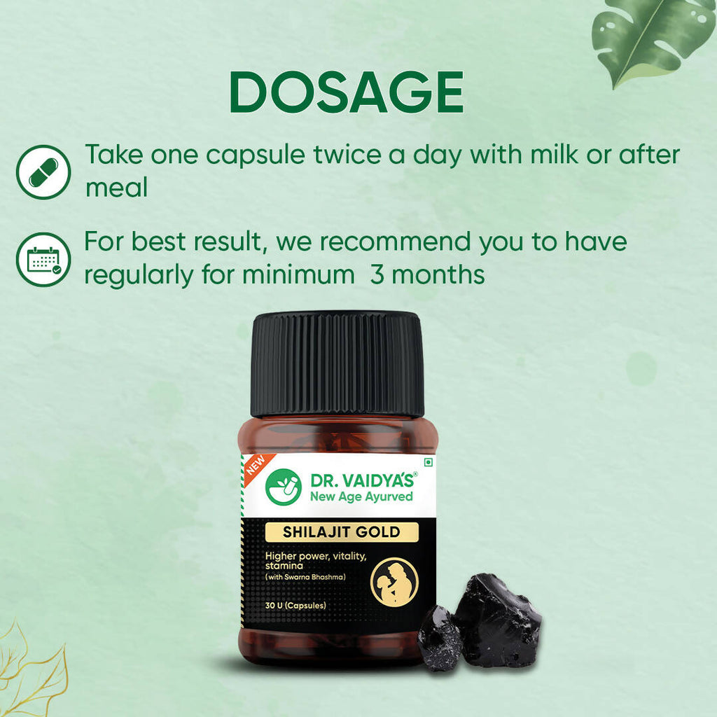 Dr. Vaidya's SJ Gold Capsules - Distacart