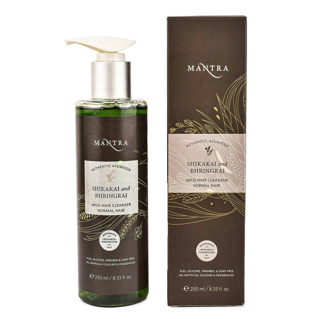 Mantra Herbal Shikakai and Bhringraj Mild Hair Cleanser For Normal Hair