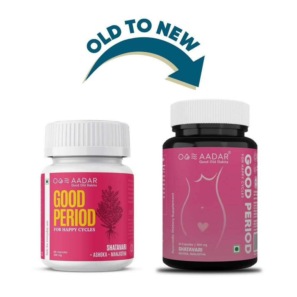 Aadar Good Period Women’s Health Capsules - Distacart