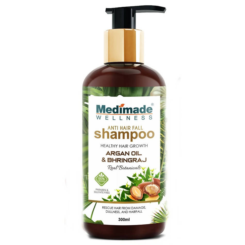 Medimade Wellness Anti Hair Fall Shampoo with Argan Oil & Bhringraj