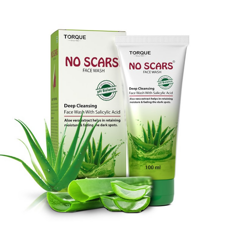Torque's No Scars Aloevera Face Wash For Deep Cleansing
