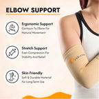 Orth-rem Elbow Support Brace For Men & Women (Pair) - Distacart