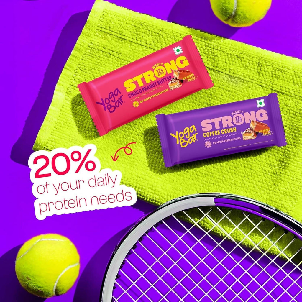 Yoga Bar Strong Choco Peanut Butter Bar - Distacart