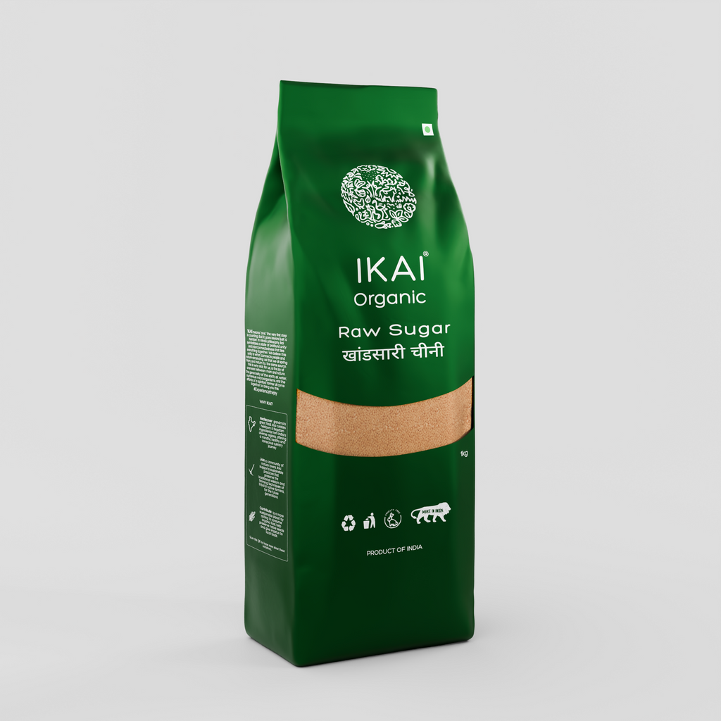 1 - Organic Raw Sugar - 1000 gm