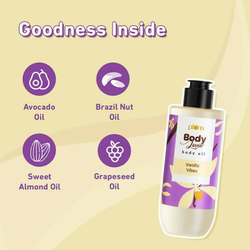 Plum BodyLovin' Vanilla Vibes Body Oil - Distacart