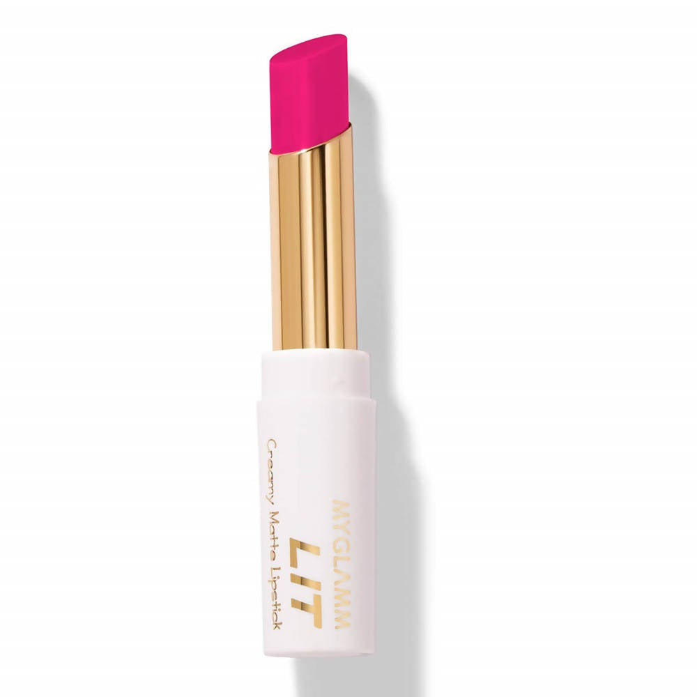 MYGLAMM LIT Creamy Matte Lipstick Rossini