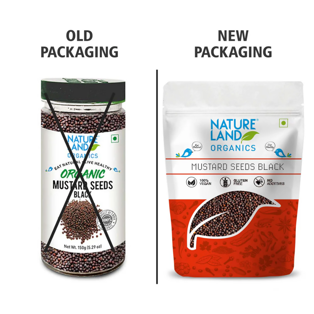 Nature Land Organics Mustard Black