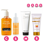 Dista CSMS (Cleanser, Serum, Moisturizer, Sunscreen) Combo For Oily Skin