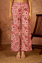 Joban Fashion Pink Hand Block Printed Cotton Suit Set - Distacart