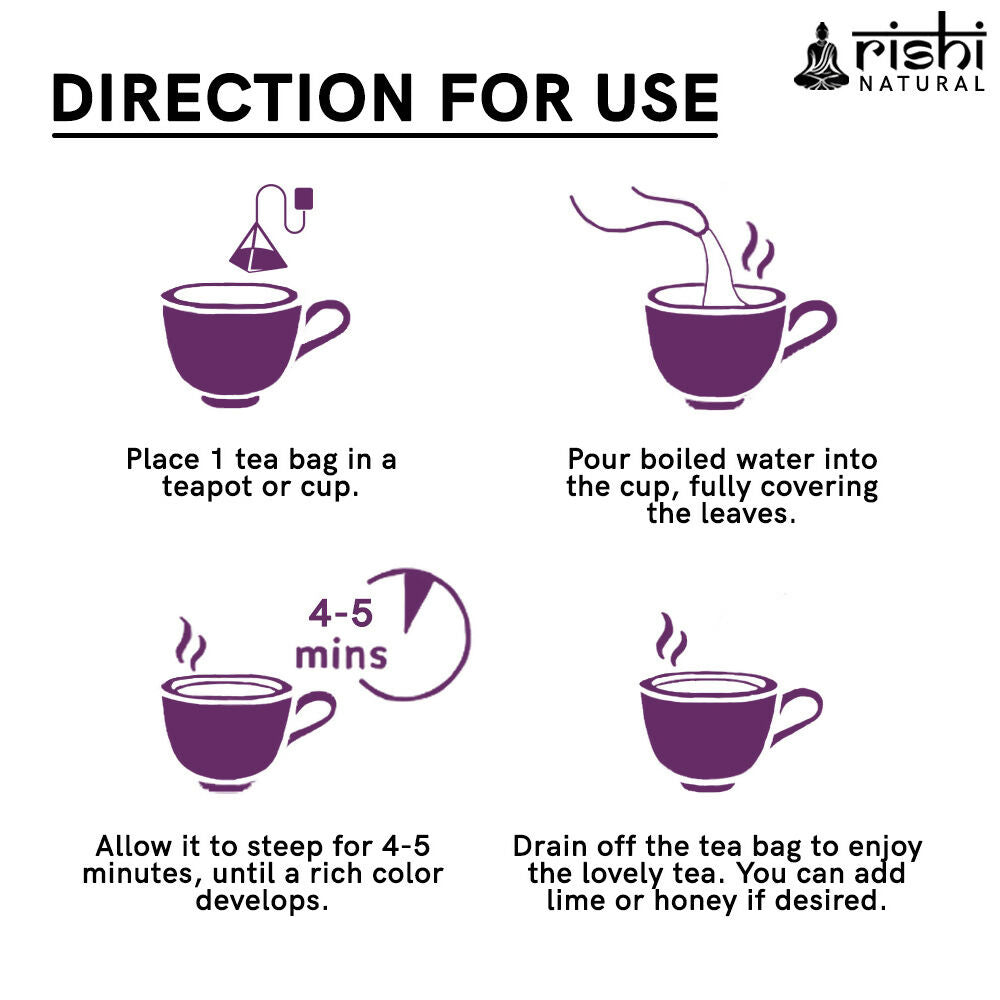 Copy of FACIAL HAIR TEA DIRECTION FOR USE