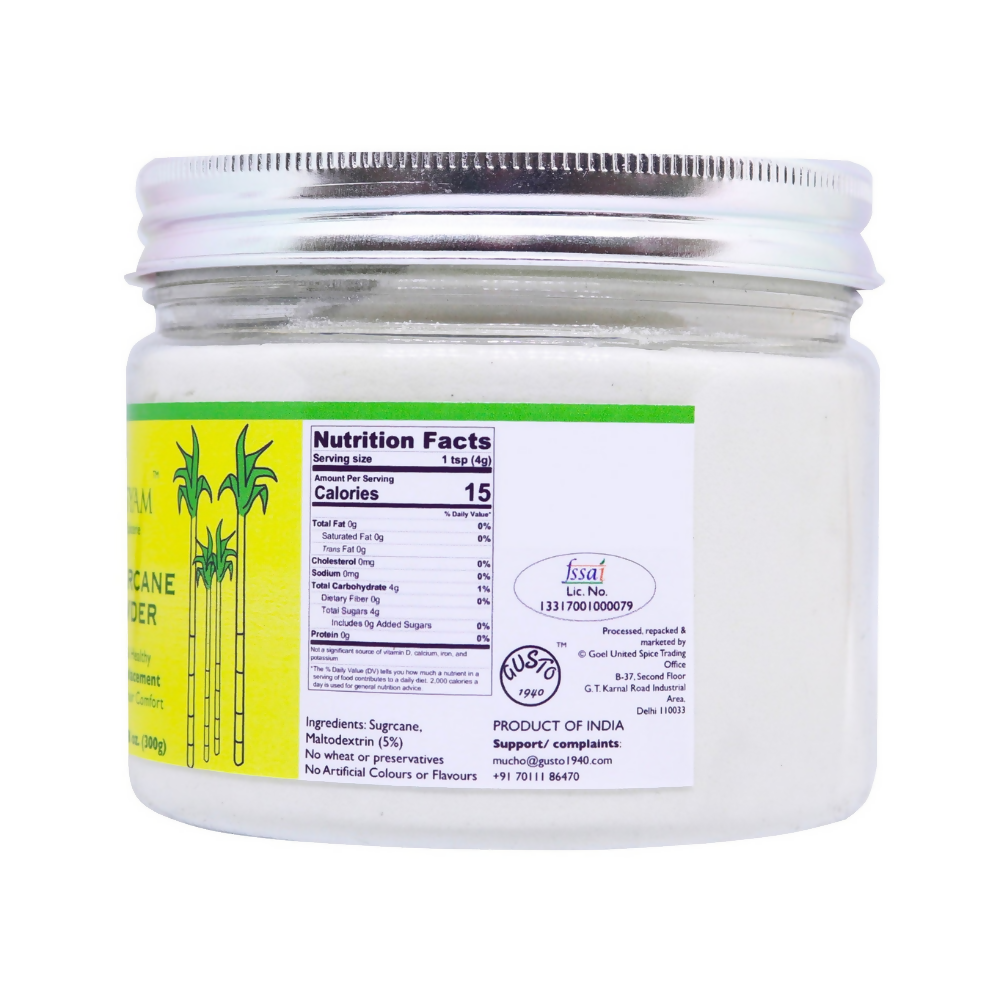 Tassyam Organics Sugarcane Juice Powder - Distacart