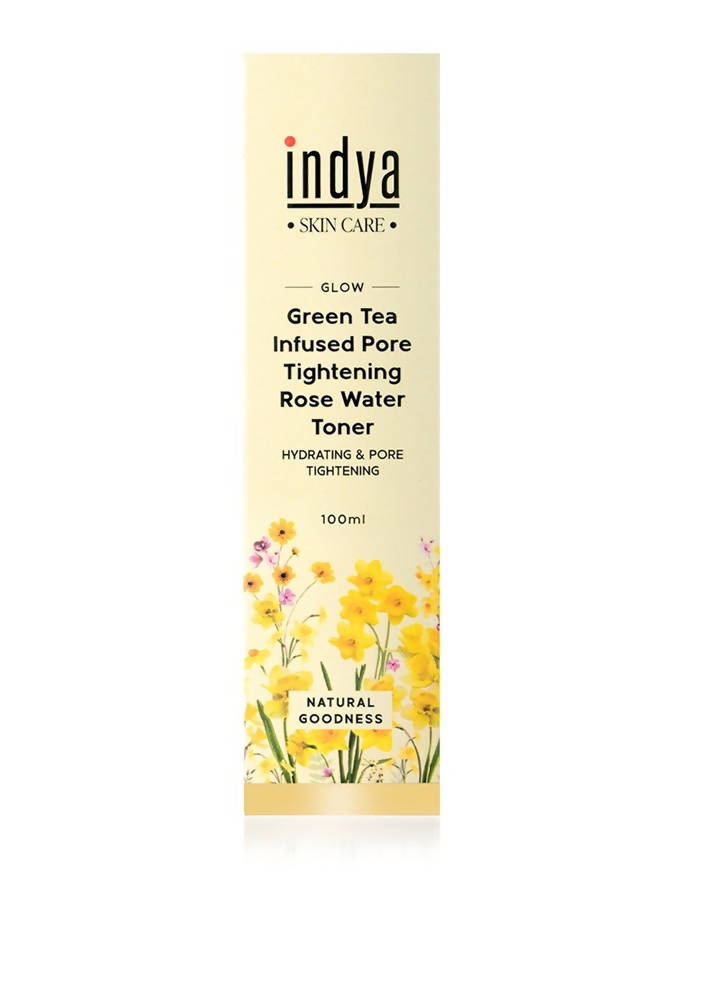 Indya Green Tea Infused Pore Tightening Rose Water Toner