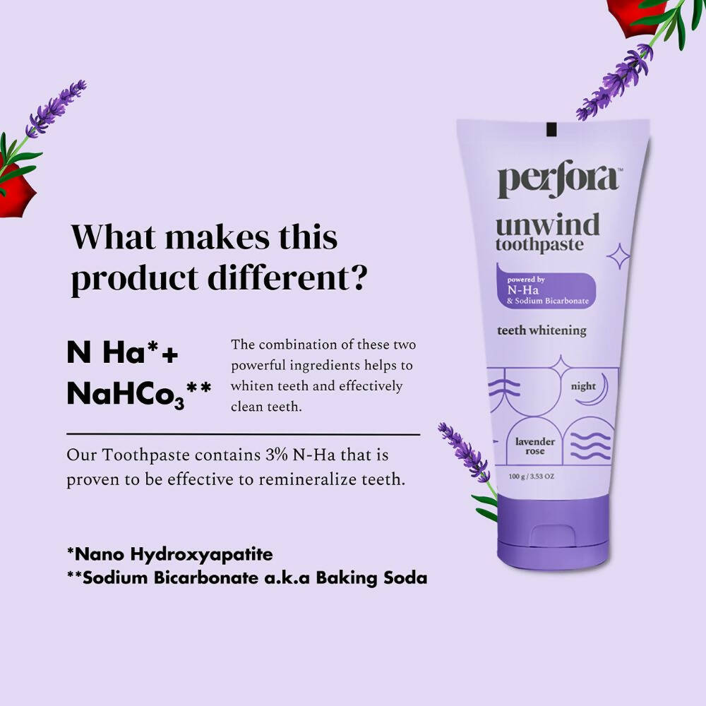 Perfora The Daily Routine Awake & Unwind Toothpaste Combo