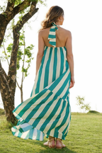 Aayaa Designer Printed Full Flared Gown - Multi Color - Distacart