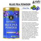 Rishi Natural Blue Pea Powder - For Hair Growth