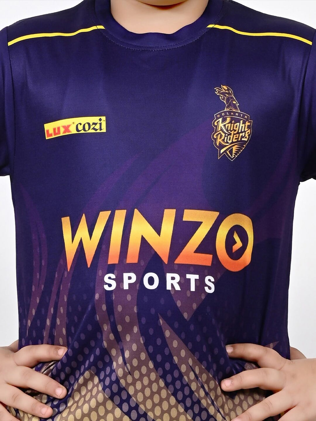 Baesd Boys Sports Round Neck Printed Cricket Jersey IPL, T20 T-shirt