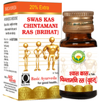 Basic Ayurveda Shwas Chintamani Ras with Gold