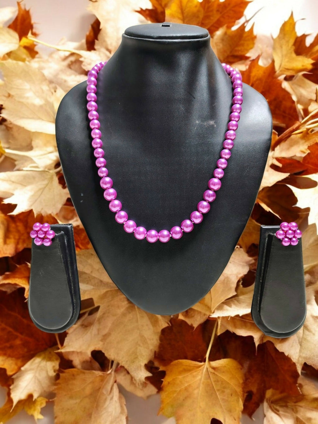 Inhanns Spectrum Everyday Pearl Sets - Single Strand - Mauve