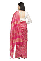 Mominos Fashion Magenta Color Bhagalpuri Saree