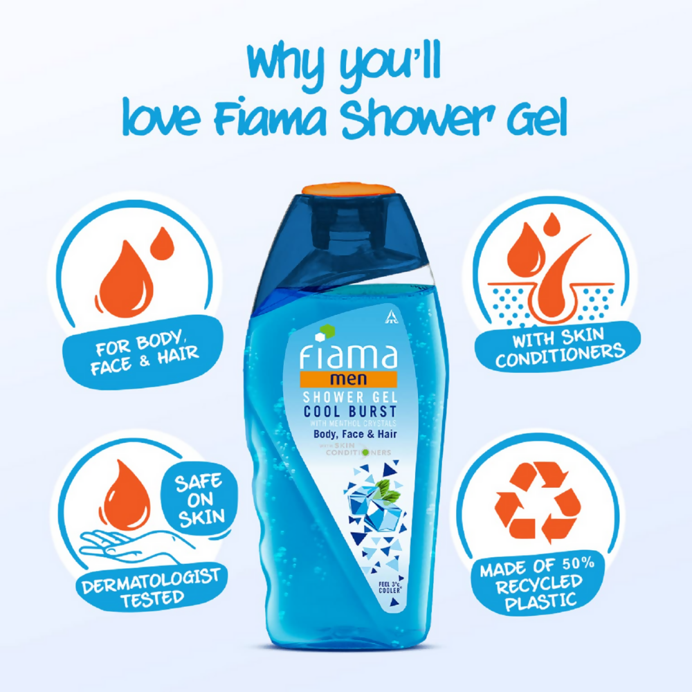 Fiama Men Cool Burst Shower Gel