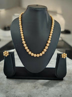 Inhanns Spectrum Everyday Pearl Sets - Single Strand - Mustard