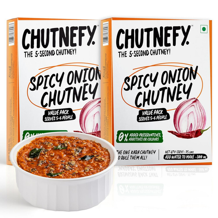 Chutnefy Spicy Onion (Kara) Chutney