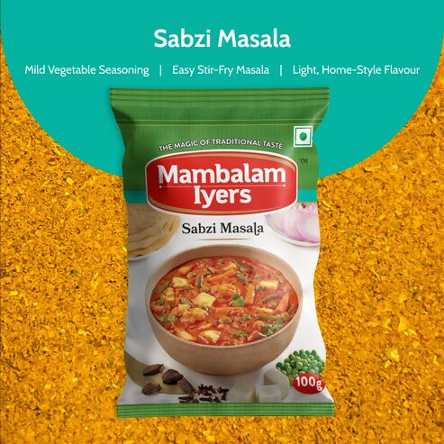 Mambalam Iyers Sabzi Masala Powder - Distacart