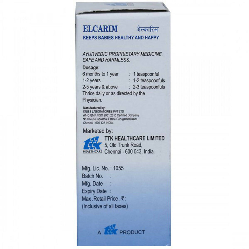 Elcarim Elixir Syrup - Distacart