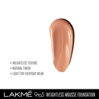 Lakme 9 To 5 Powerplay Mousse Foundation - Rose Honey