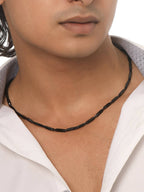 NVR Men's Black Metal Chain