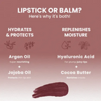 NY Bae Velvet Mousse Liquid Lipstick - Brown Girl Brown 10