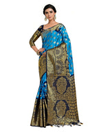 Mimosa Women's Banarasi Art Silk Multicolor Saree - Distacart