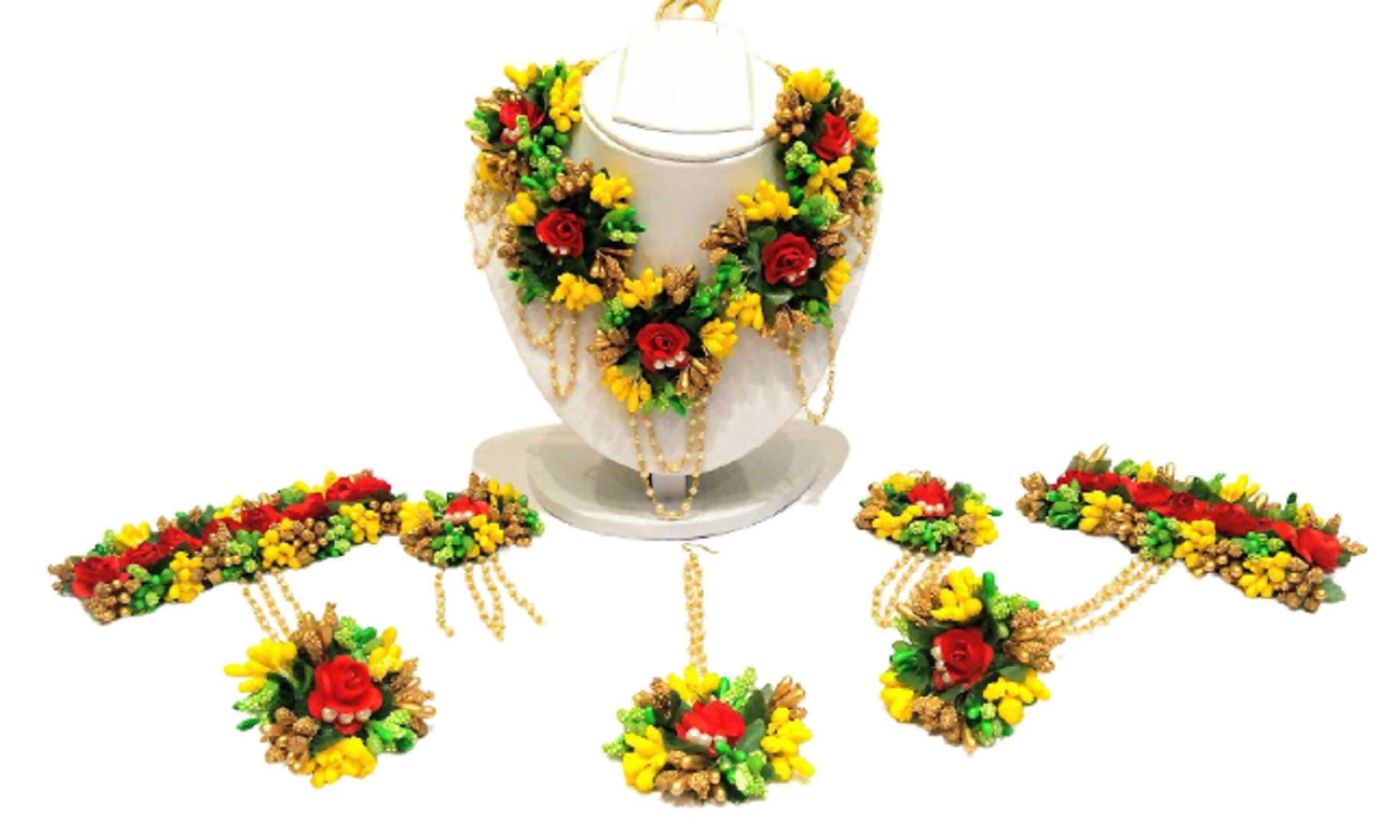 Flower Jewellery for Haldi