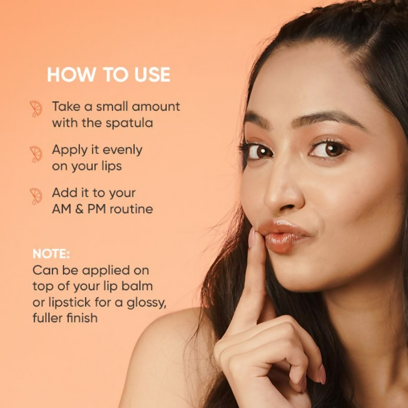 Dot & Key Vitamin C+E Peachy Nude Lip Plumping Mask- Blood Orange & Nectarine