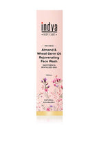 Indya Almond & Wheat Germ Oil Rejuvenating Face Wash