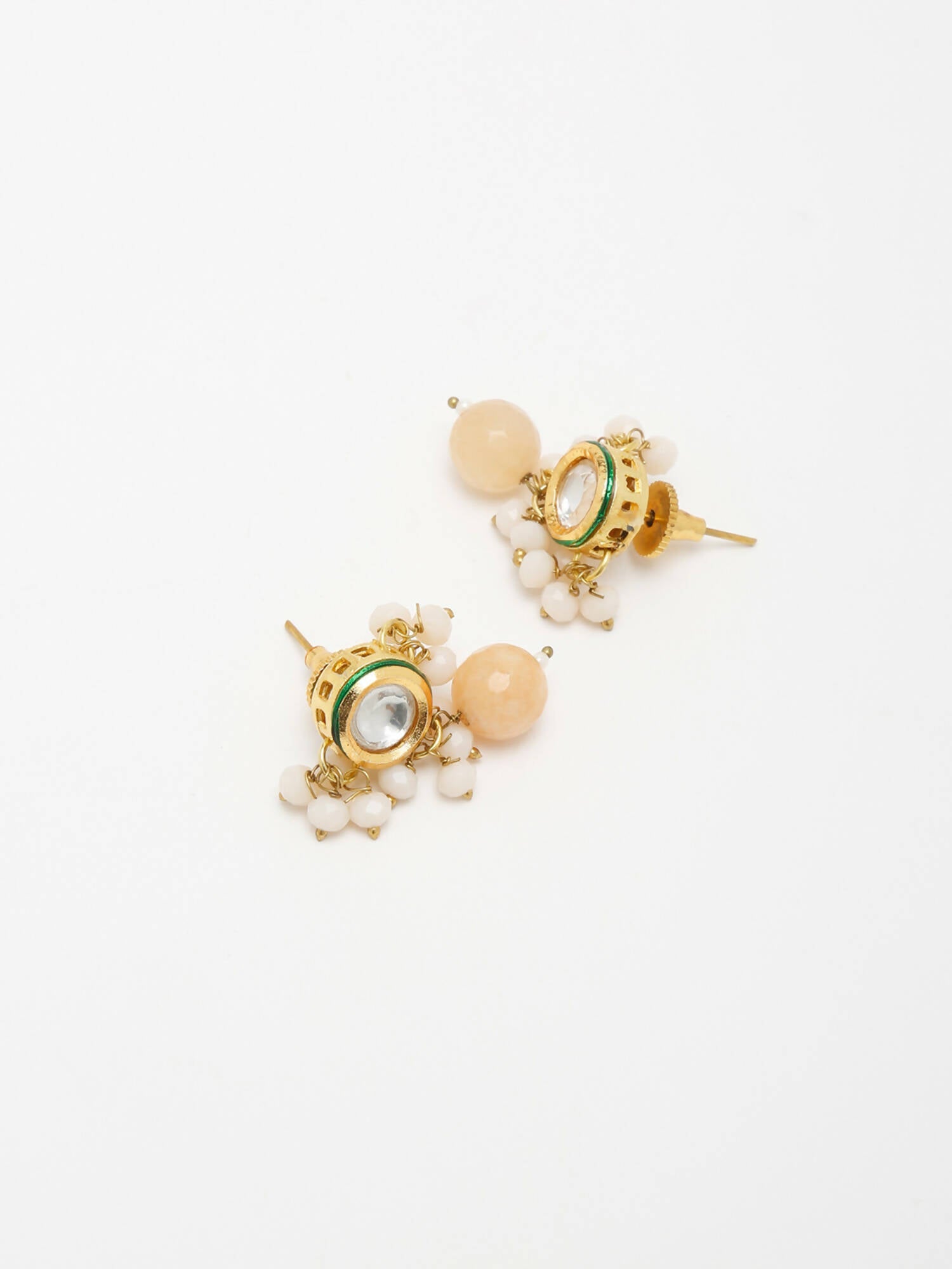 Kundan Studs - Ruby Raang - Distacart