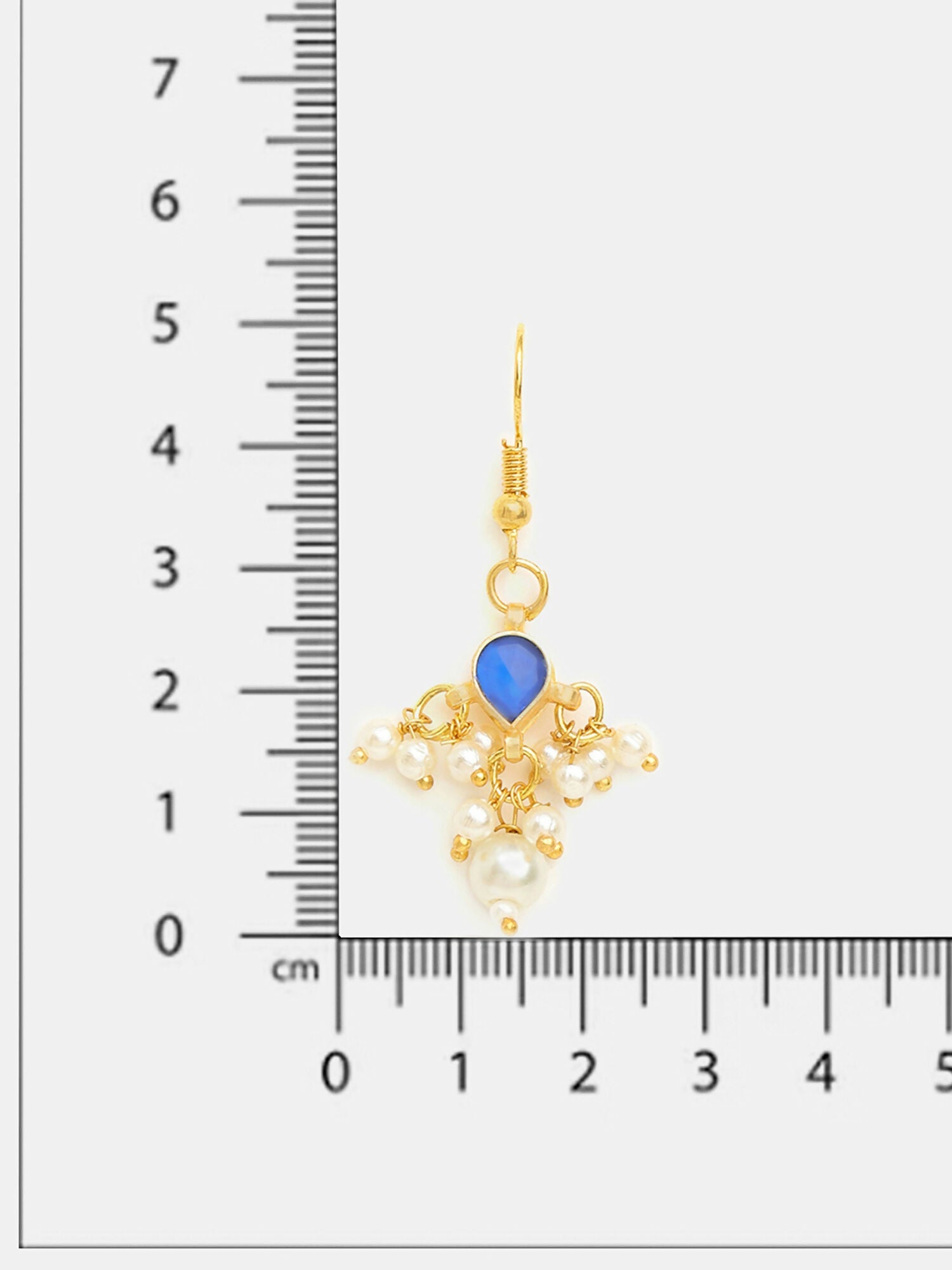Ruby Raang Neel Noor Earrings Set - Distacart